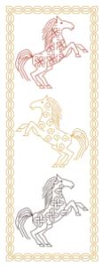 Celtic Horse Bookmark