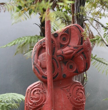 Maori carving, New Zealand