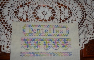 SAL Dentelles with doily
